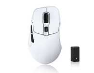 Миша KYSONA Uranus Pro Біла (8K, PAW3395, 54 грами + бонус глайди)