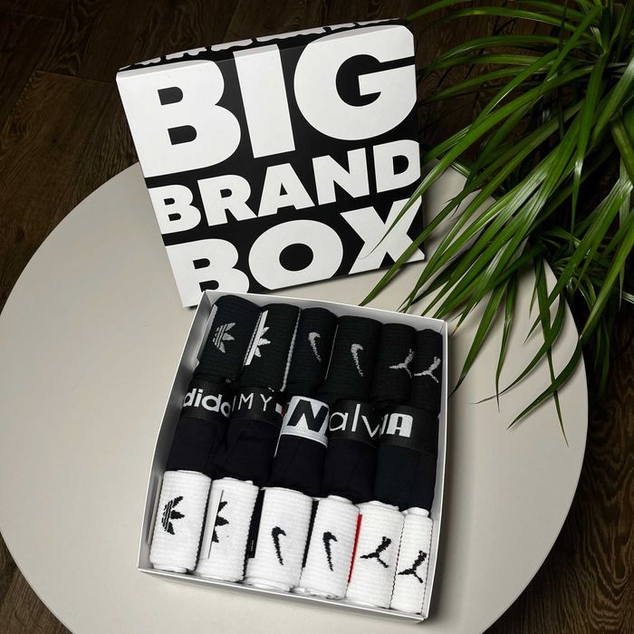 Труси чоловічі Найк + 12 пар шкарпеток  / Трусы мужские + носки Nike