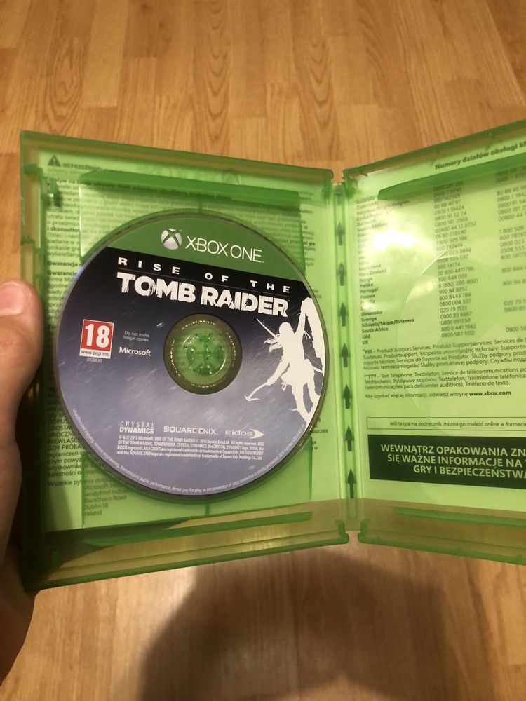 Dwie gry Tomb raider i Quantum Break
