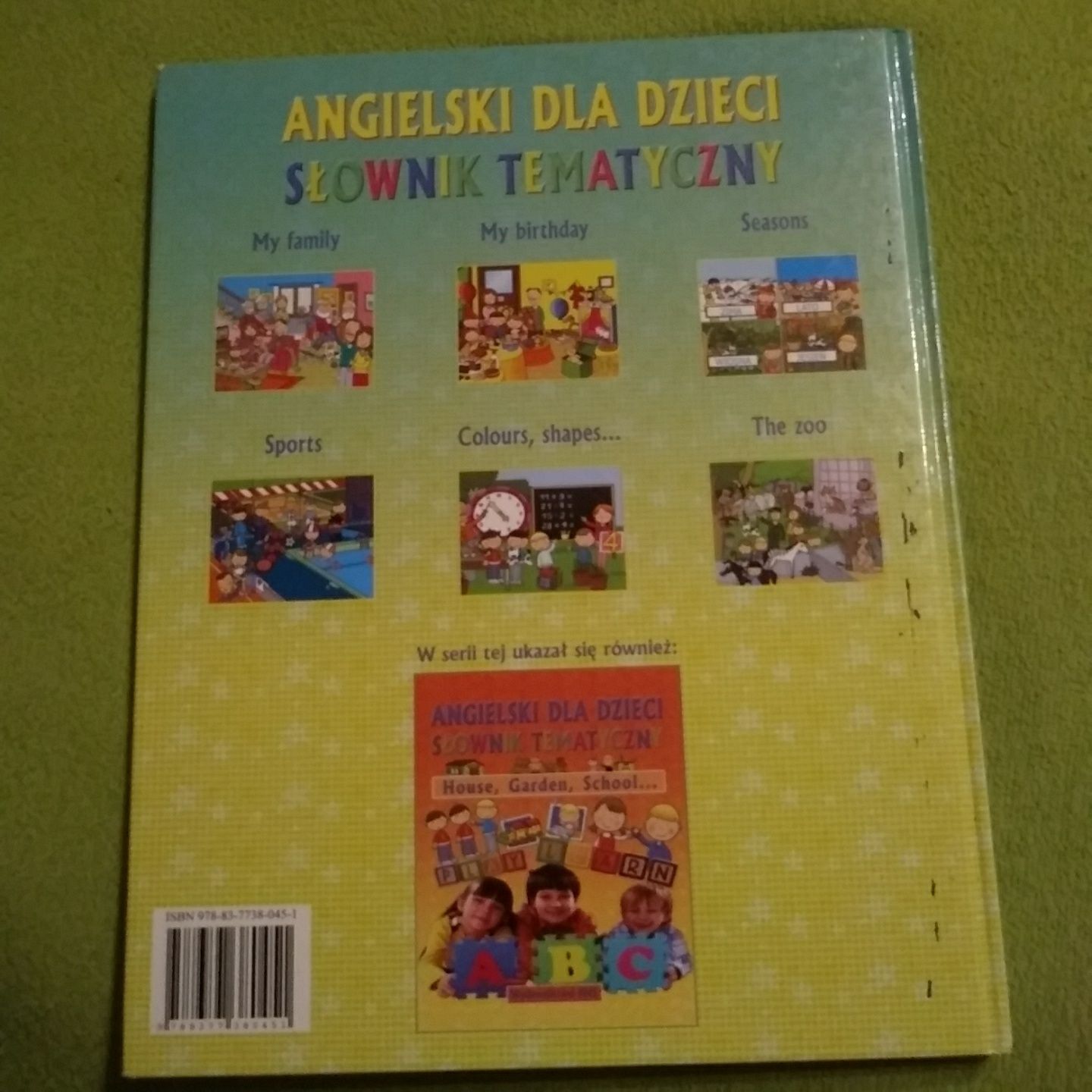 Angielski dla dzieci - słownik tematyczny