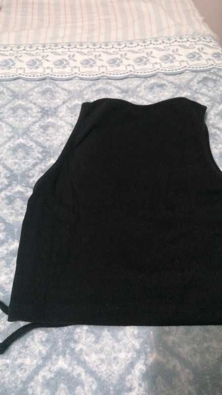 Top preto da Pull&Bear