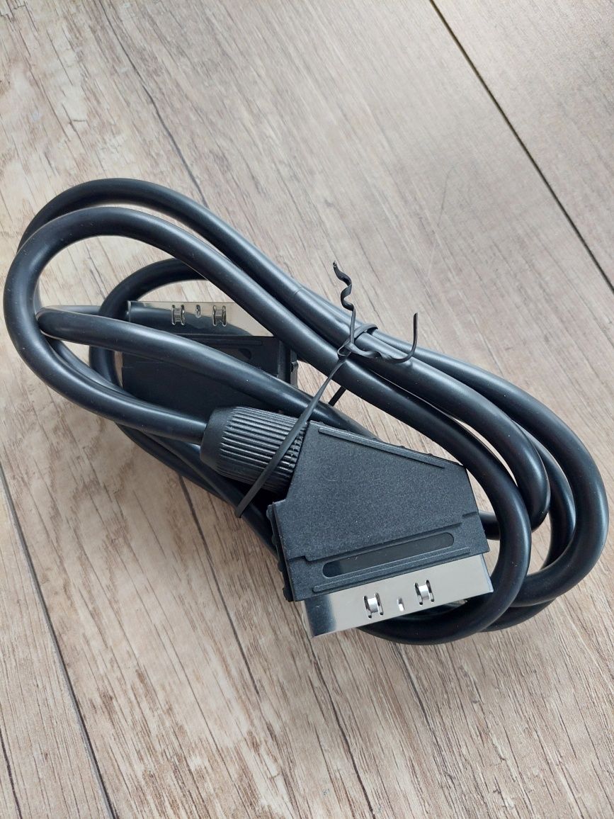 Kabel scart euro-euro 137 cm nowy