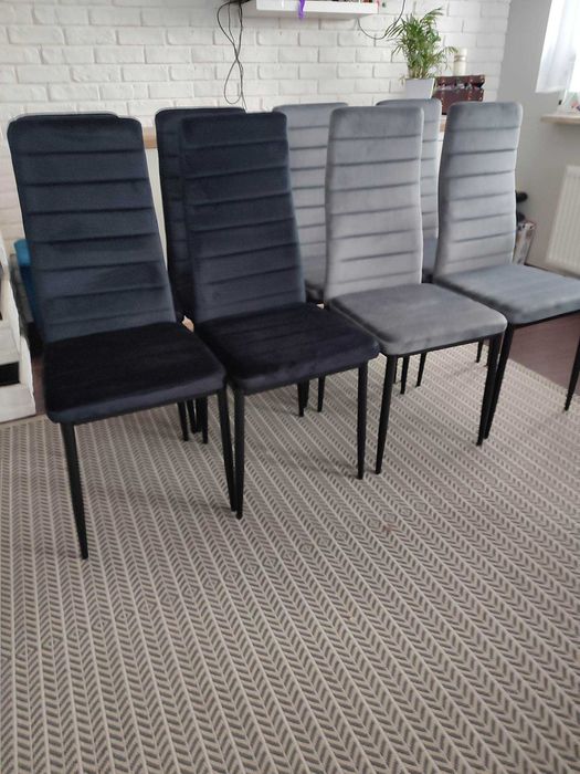 Piękne i eleganckie krzesła VELVET w super cenie SUPER JAKOŚĆ