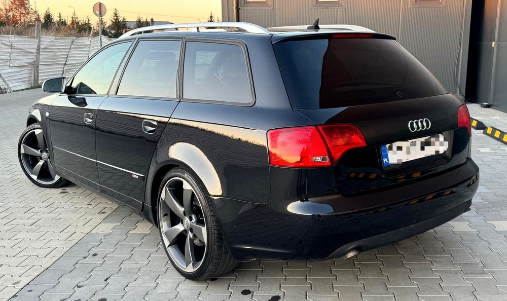 Audi A4 B7 3.0TDI 204kM Quattro S-Line Rotor 19" NOWY ROZRZĄD Zadbana!
