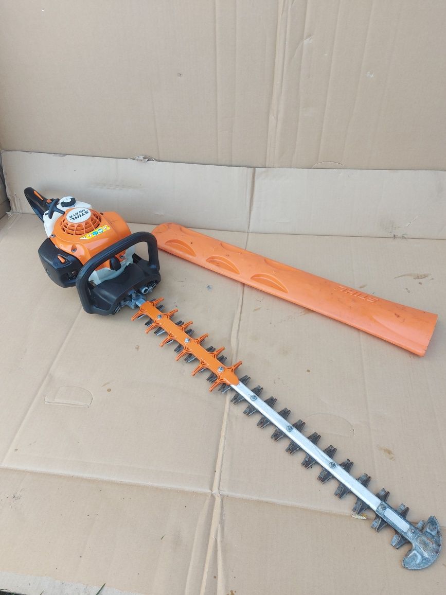 Stihl hs 81 R - Profesjonalne nożyce spalinowe do żywopłotu  , prowadn