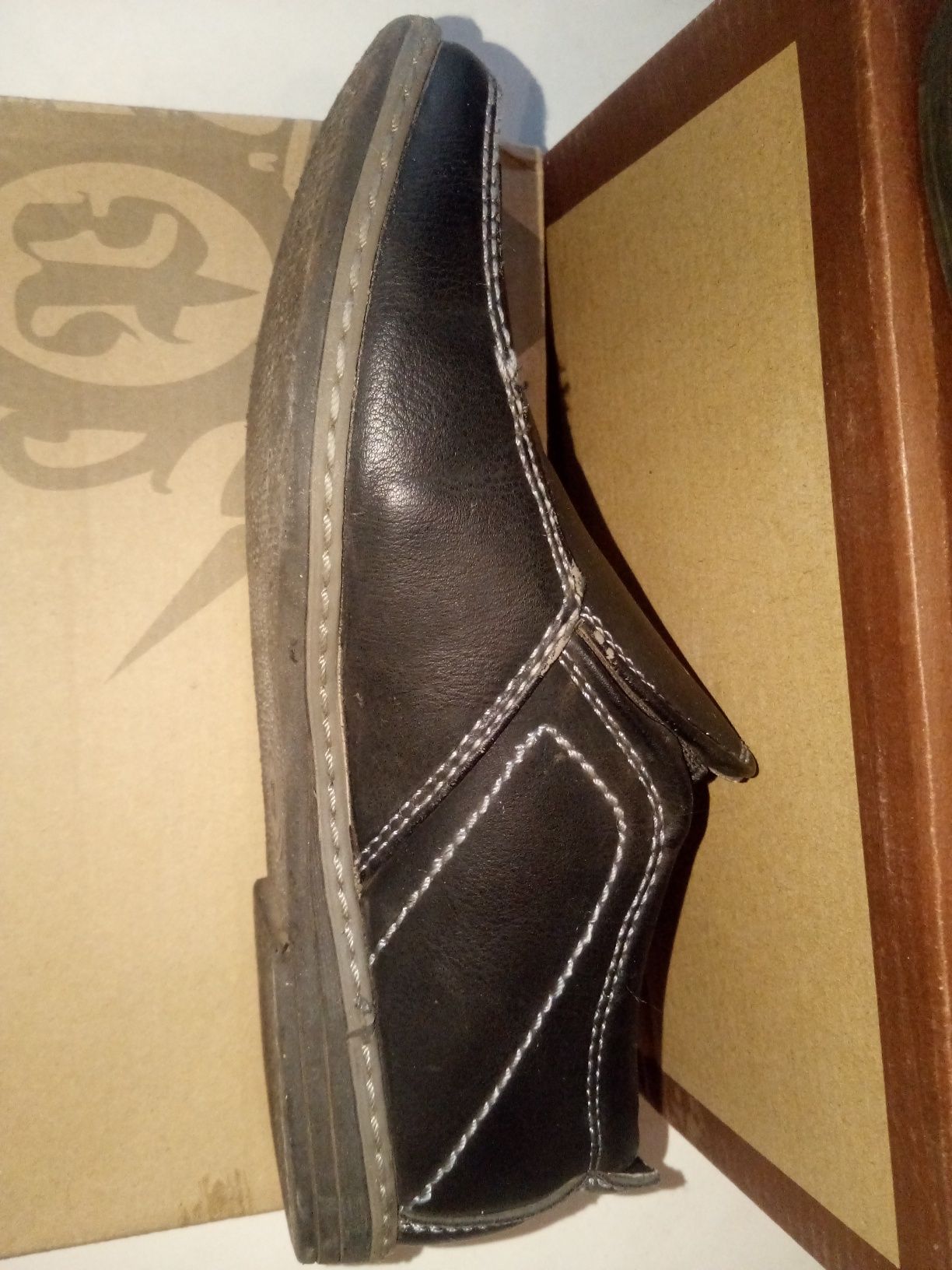 Туфли для мальчика Parliament. Черные. 30 размер.