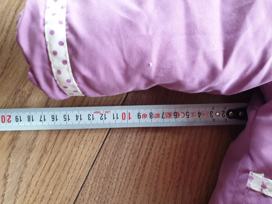 Kurtka zimowa/ płaszczyk dla dziewczynki r.68