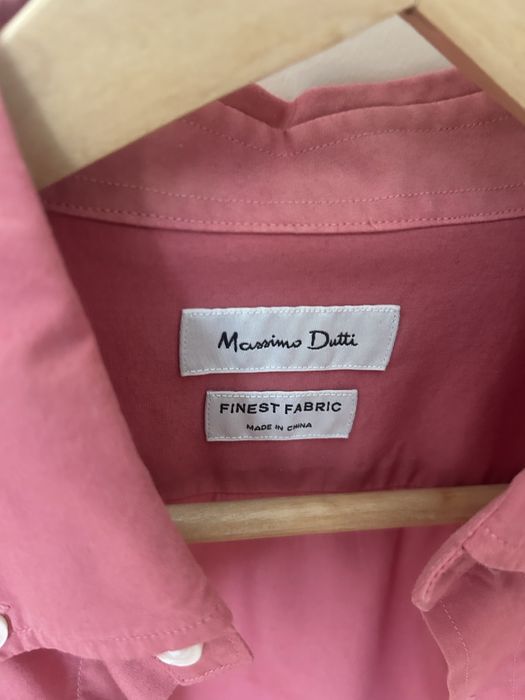 Camisa Massimo Dutti Rosa Tamanho S