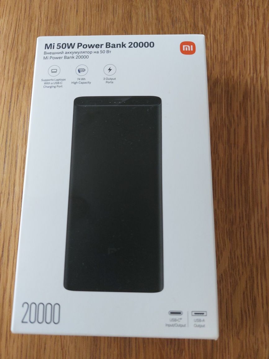 Power bank mi 50w 20000