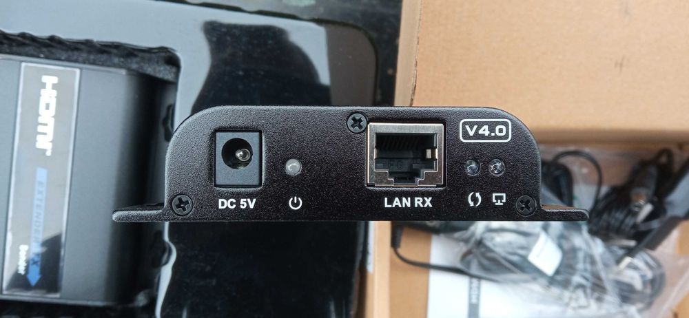 Подовжувач HDMI Reciver+Sender HDMI to LAN LENKENG LKV373 до 120м + IR