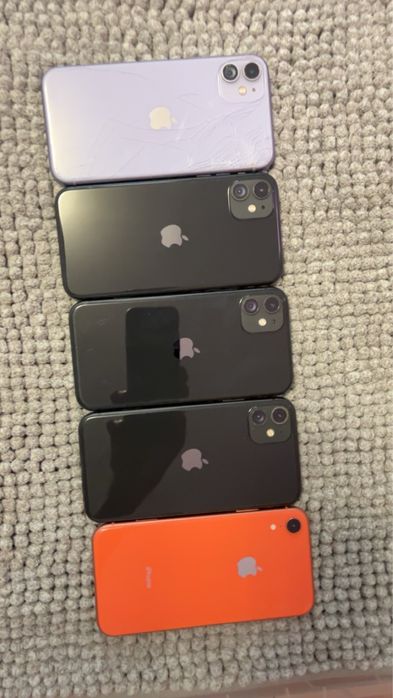 Zestaw 5 telefonow iPhone CZYTAJ OPIS