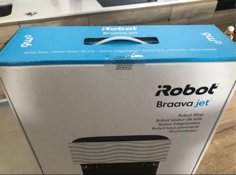 iRobot esfregona Braava jet® m6 com ligação Wi-Fi NOVO SELADO