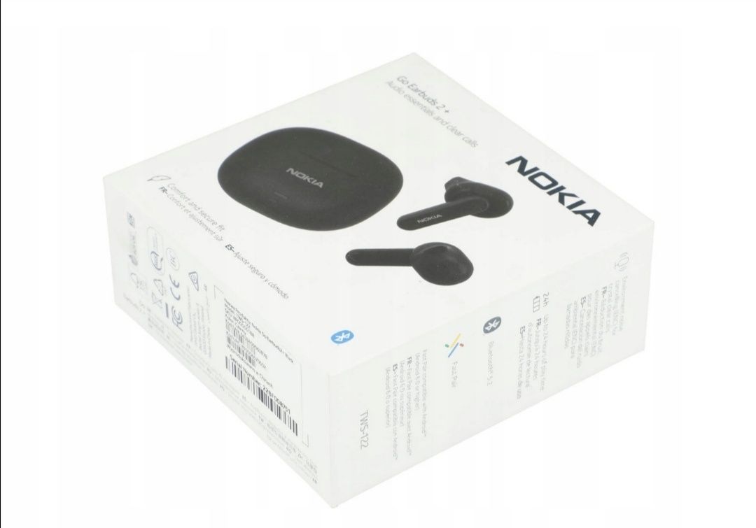 Nokia earbuds 2+ nowe