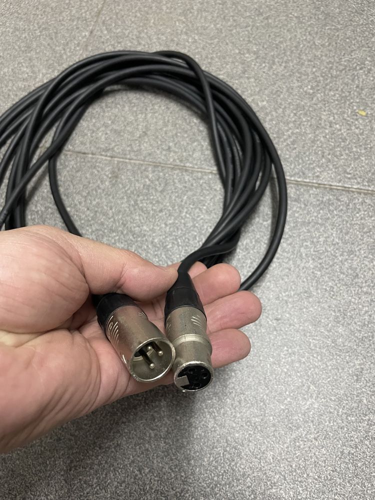 Cabo de microfone Xlr Profissional vários tamanhos