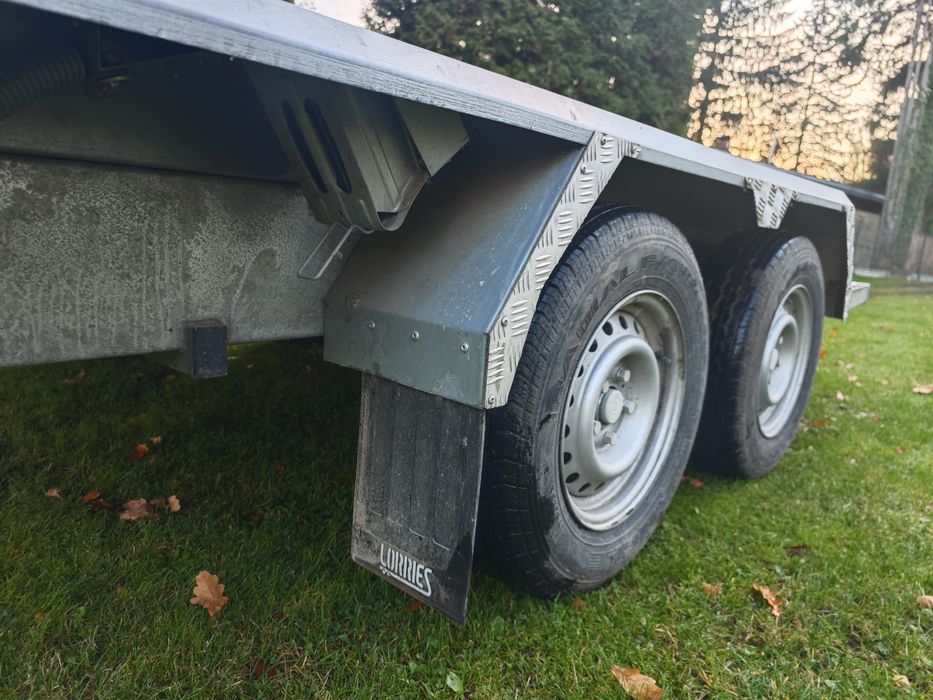 Przyczepa do przewozu koparki Lorries TPM 27 3115 –pierwszy właściciel