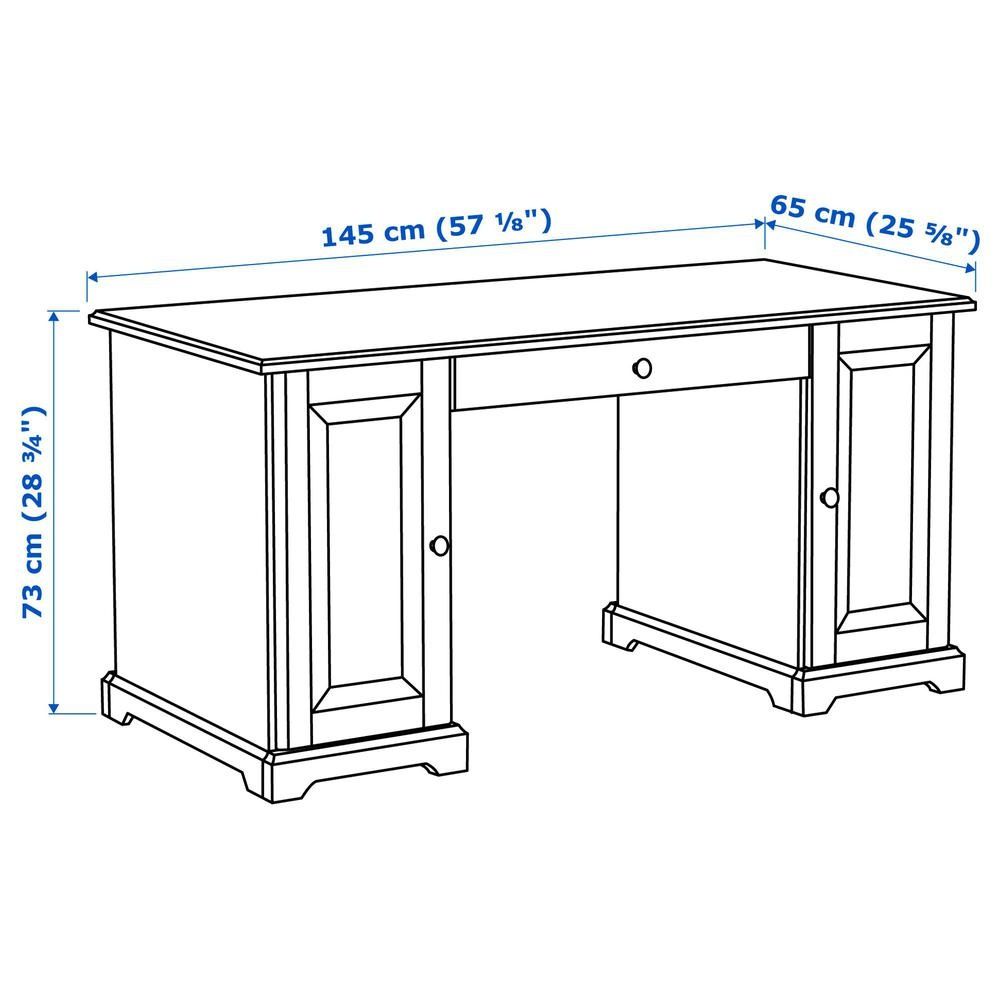 IKEA - białe biurko Liatorp