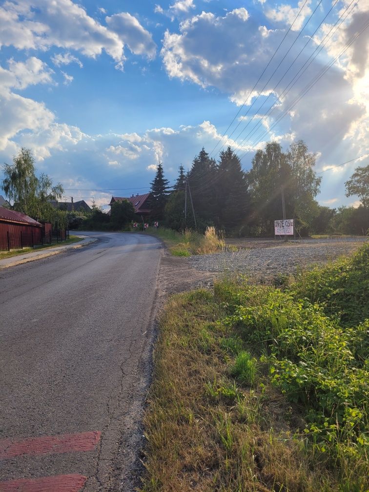 Wynajmę plac przy drodze głównej na Jordanów