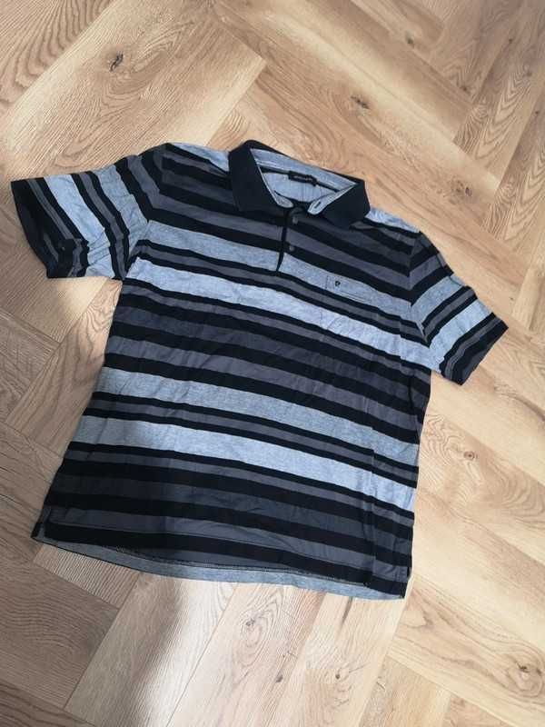 Pierre Cardin koszulka t-shirt polo w paski r. XL
