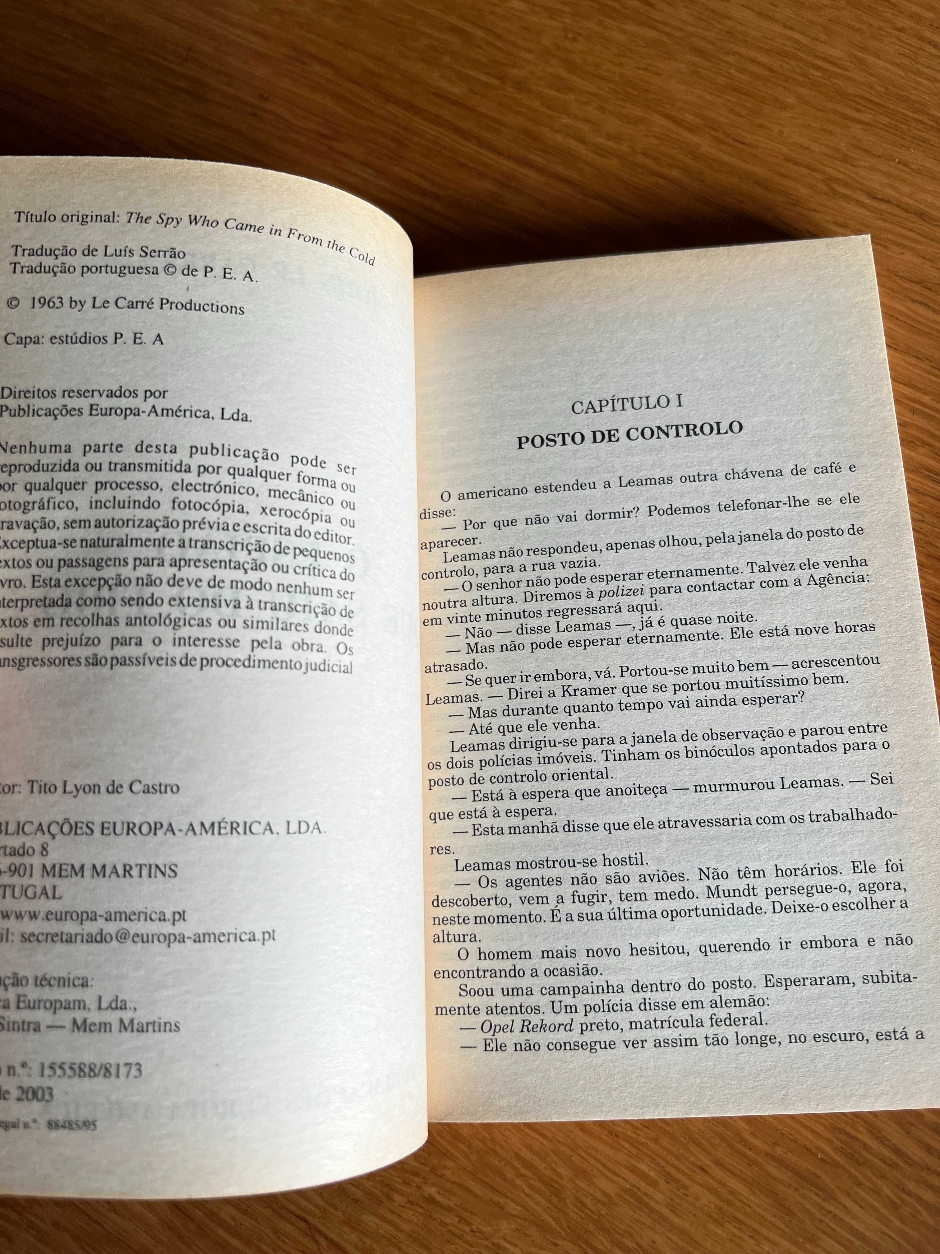 O Espião que saiu do frio    JOHN LE CARRÉ