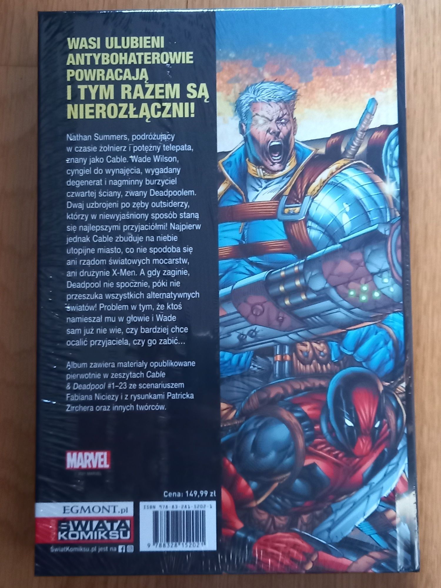 Deadpool i Cable T. 1, KOMIKS MARVEL, NOWY. FOLIA ! Na prezent !