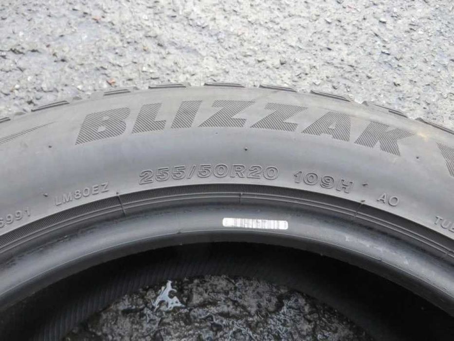 255/50 R20 109H Bridgestone BlizzakLM-80evo зима 2штуки шини б/у