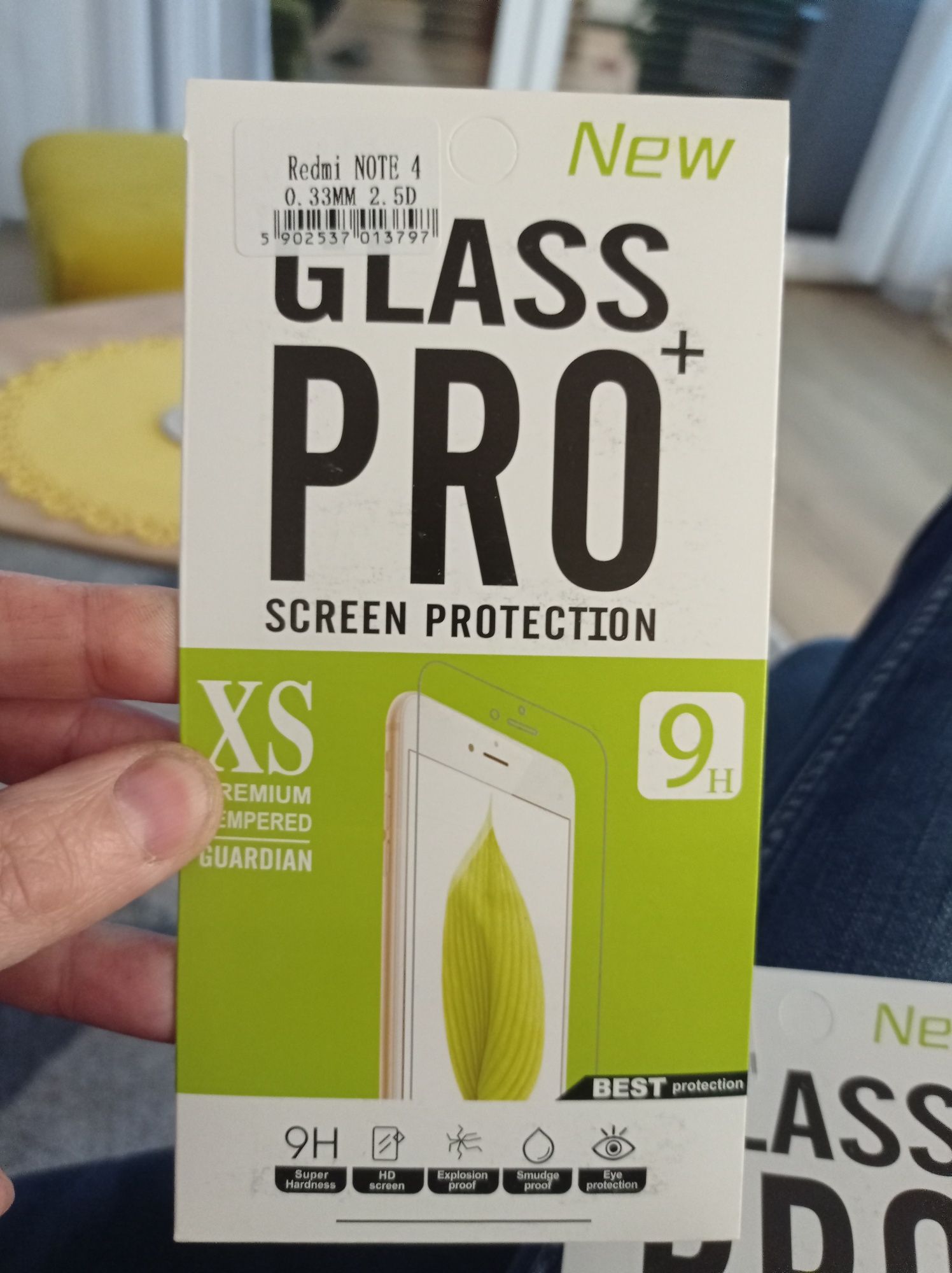 2x  Szkło ochronne hartowane do telefonów Xiaomi redmi note 4
