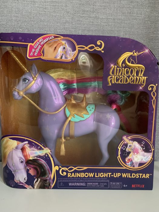 Інтерактивний єдиноріг дика зірка Unicorn academy академія Софія