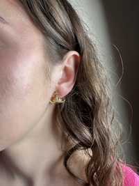 Vivienne Westwood Ladies Sorada Gold Earrings сережки серьги