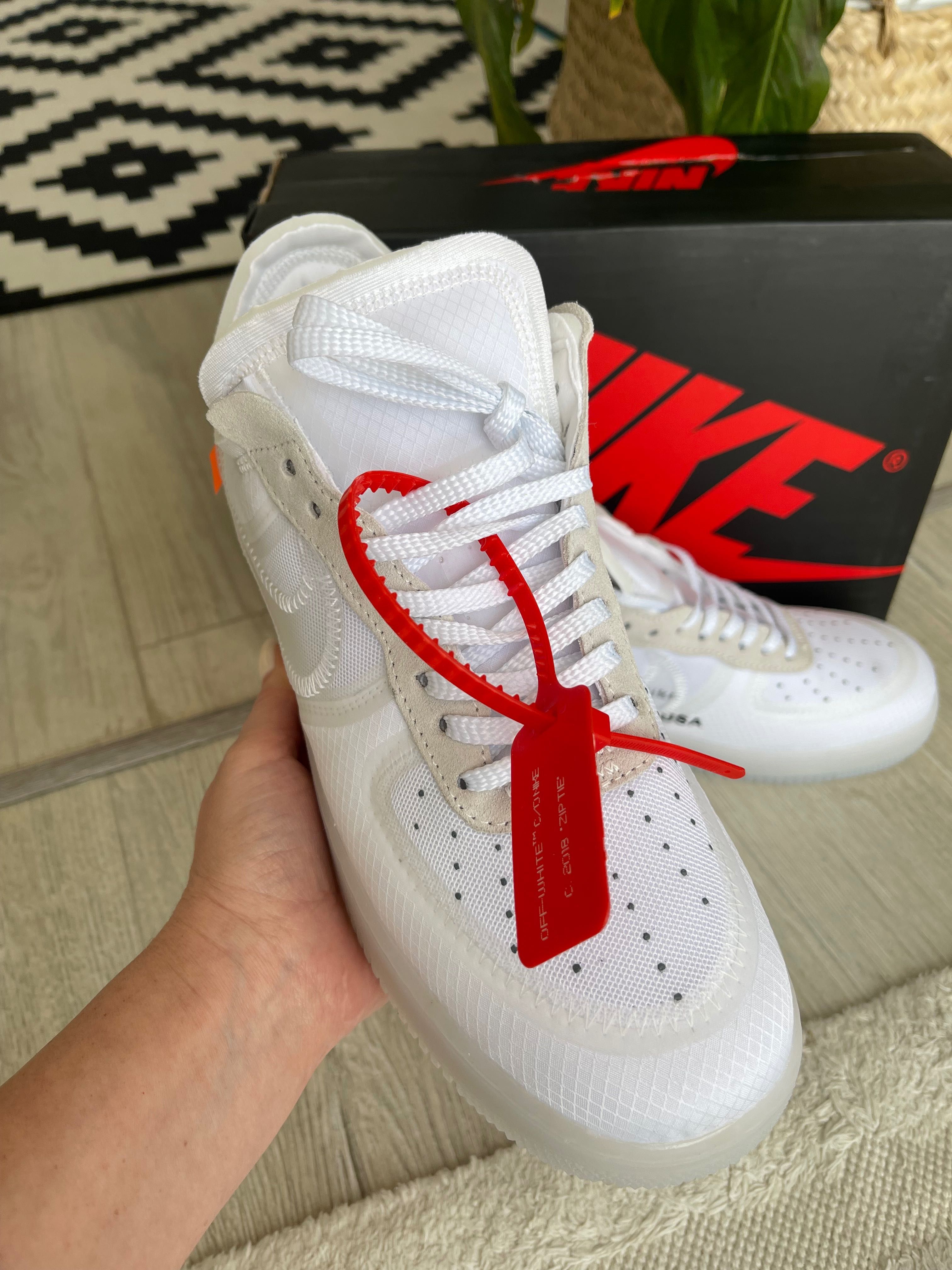 Buty Nike Air Force 1 Off-White White