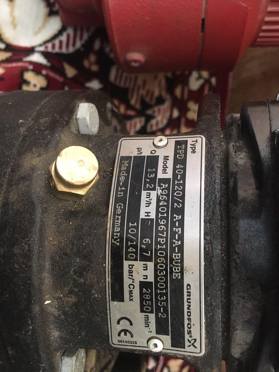 Циркуляционный насос Grundfos TPD 40-120/2