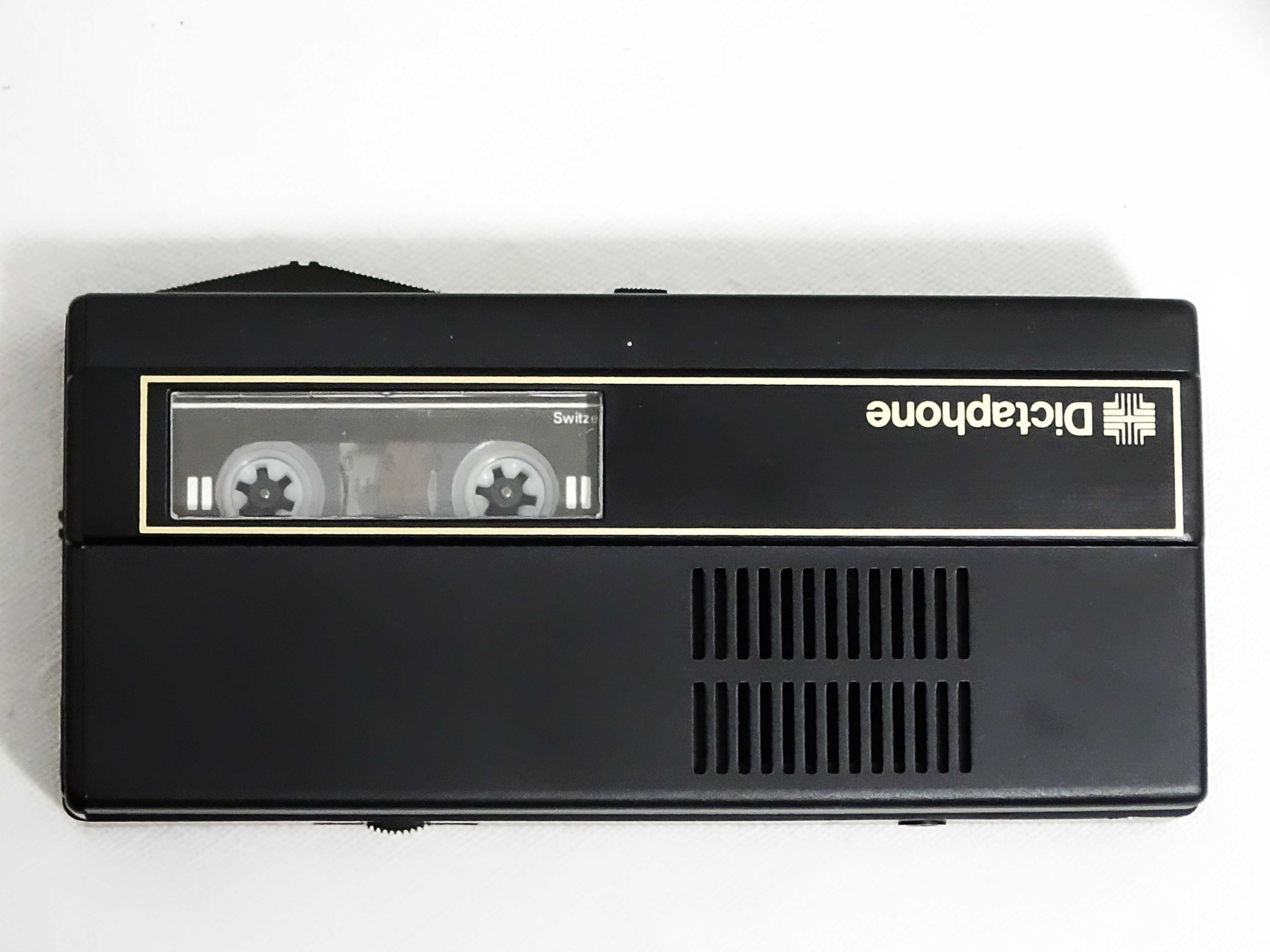 Kolekcjonerski Retro Dyktafon kasetowy Dictaphone 1253 Japan