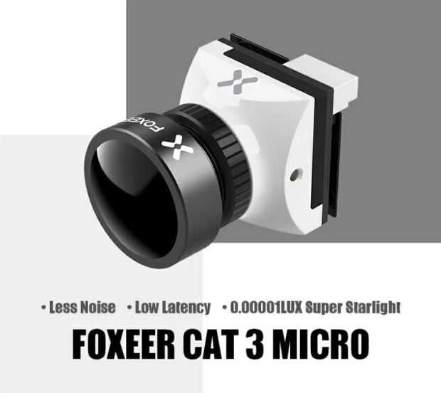FPV камера Foxeer Cat 3 Mini 0,00001 lux BLACK