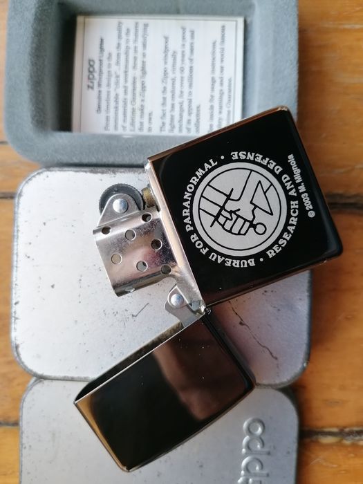 Isqueiro oficial Hellboy Zippo dark horse comics