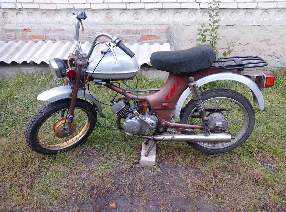 Рига 22 советский мопед
