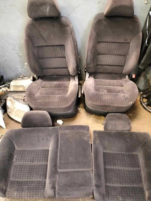 komplet siedzenia fotele kanapa vw Golf IV, Bora