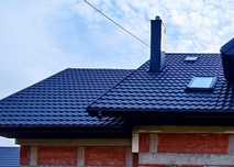Blachodachówka venecja x-mat czarna 15 sztuk 120x70