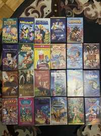 Kasety VHS, bajki Disney,