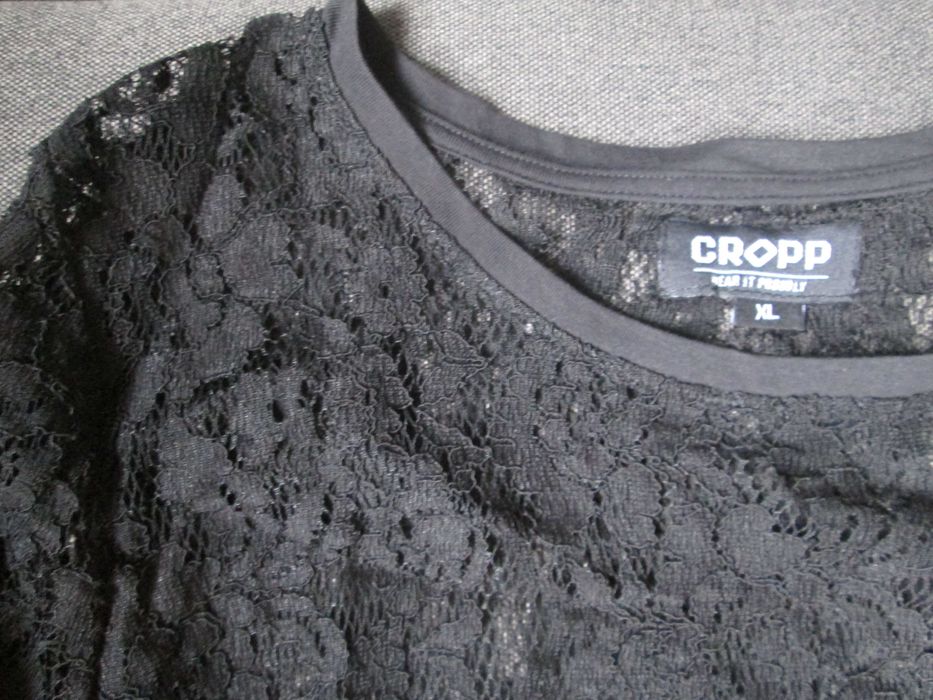 bluzka 42/XL, koronkowa, Cropp, stan -b.dobry