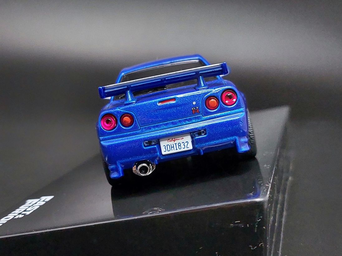 1:43 Nissan Skyline GT-R R34 (Altaya Fast&Furious) масштабная модель