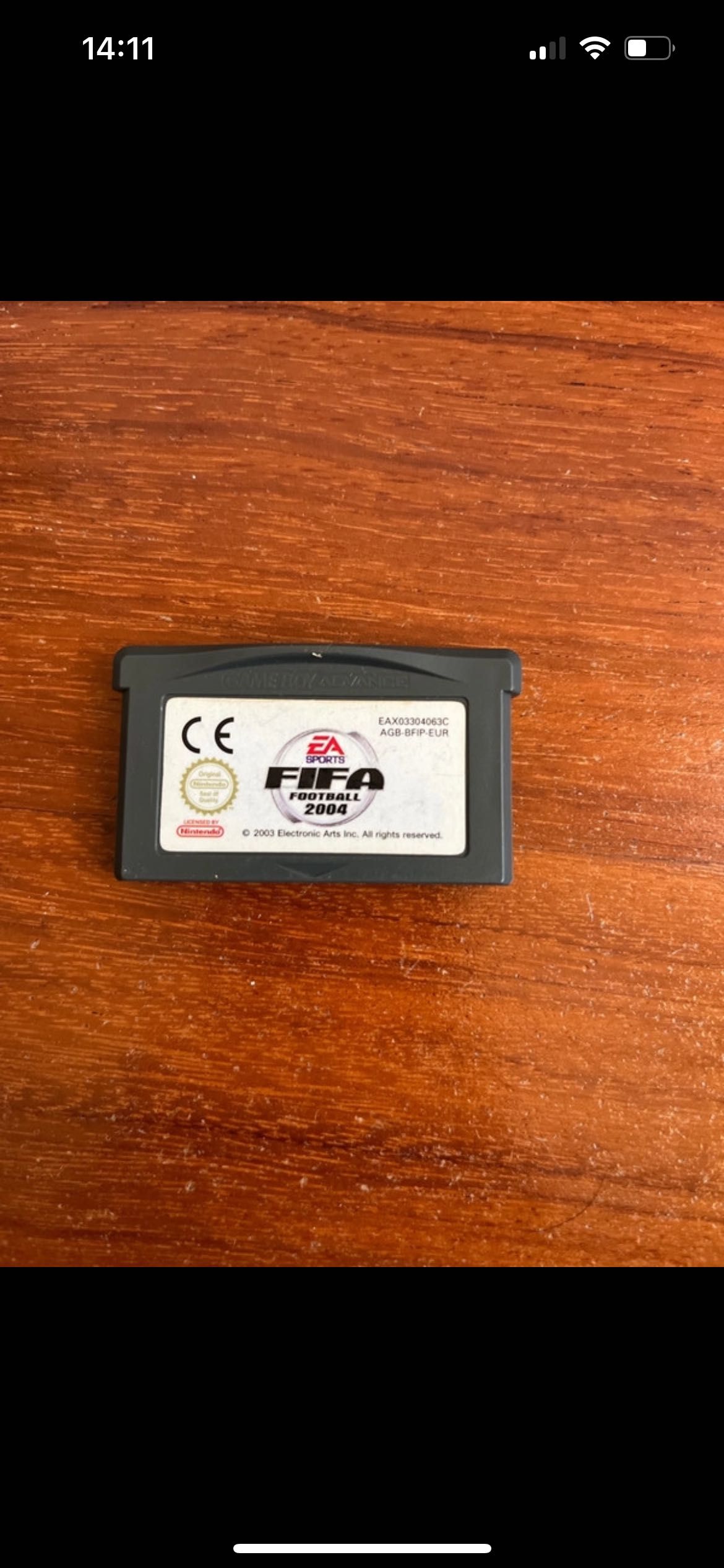 Jogo game boy FIFA 2004