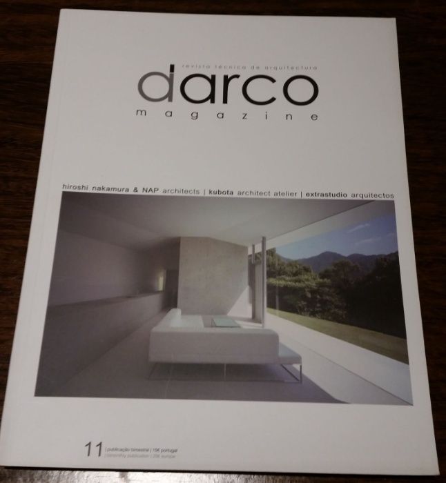 Lote 4 Livros Arquitetura "DARCO" nºs 06/09/11/13