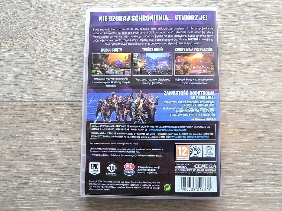 Fortnite Edycja Bohaterów [PC] Polskie Wydanie Premierowe - BOX