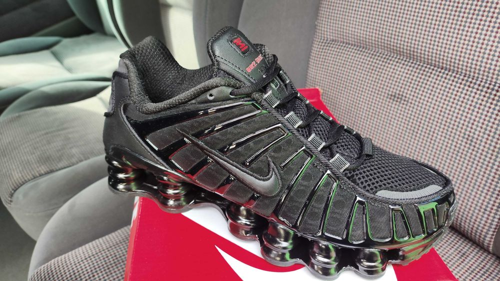 Meskie buty r 44 nike shox tl czarne