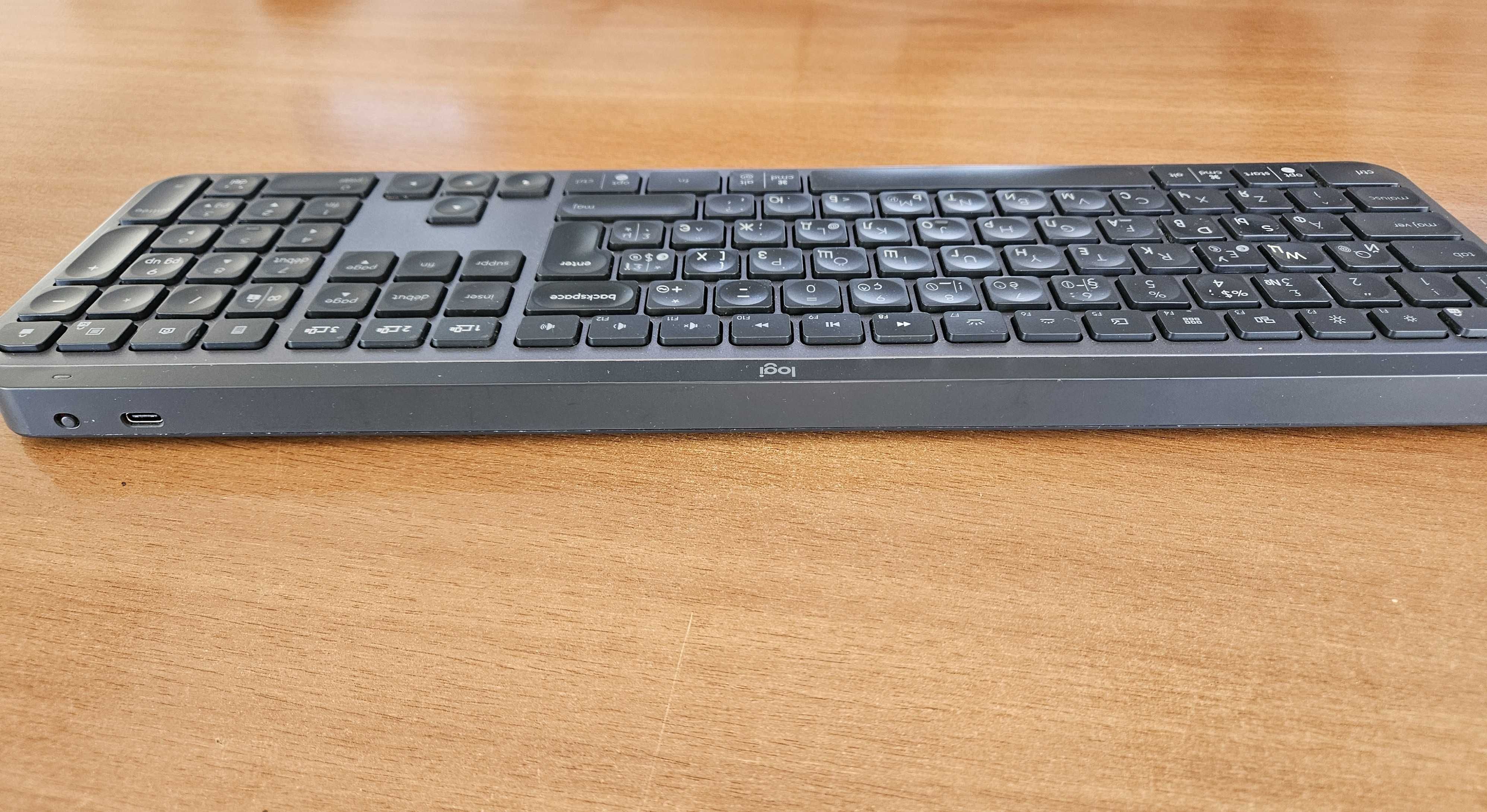 Logitech MX Keys Graphite кирилична розкладка