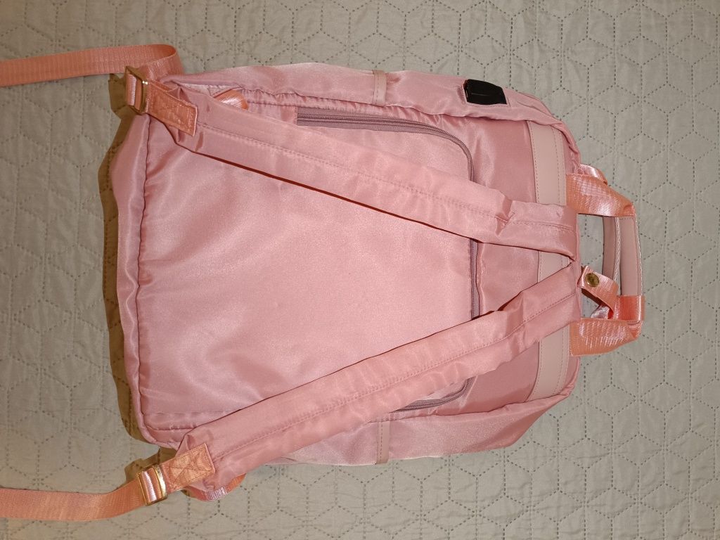 Różowy plecak duży pojemny jqmei