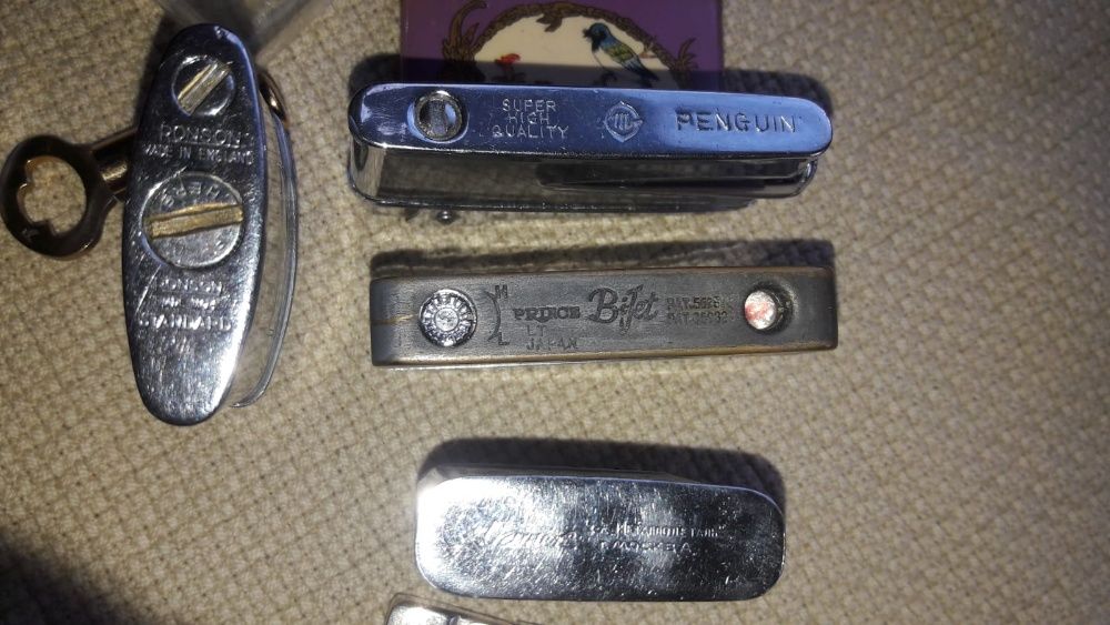 Зажигалка Запальничка10шт. 50-60 рр. Ronson. Огонёк. Prince. Penguine