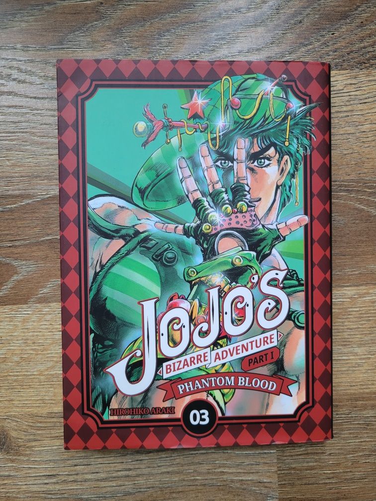 JoJo's Bizzare Adventure Phantom Blood manga