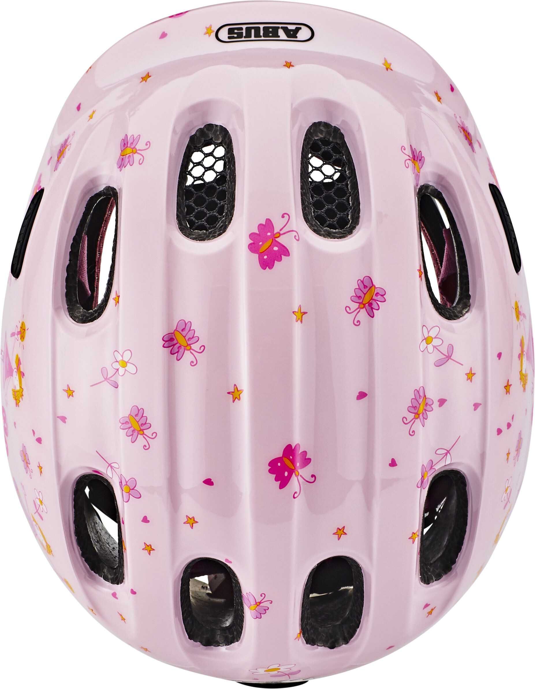 Abus SMILEY 2.0 Rose Princess S 45 50 kask rowerowy dziewczęcy junior