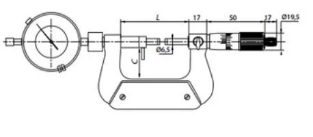 Микрометр МРИ 50-75 0.01 рычажный