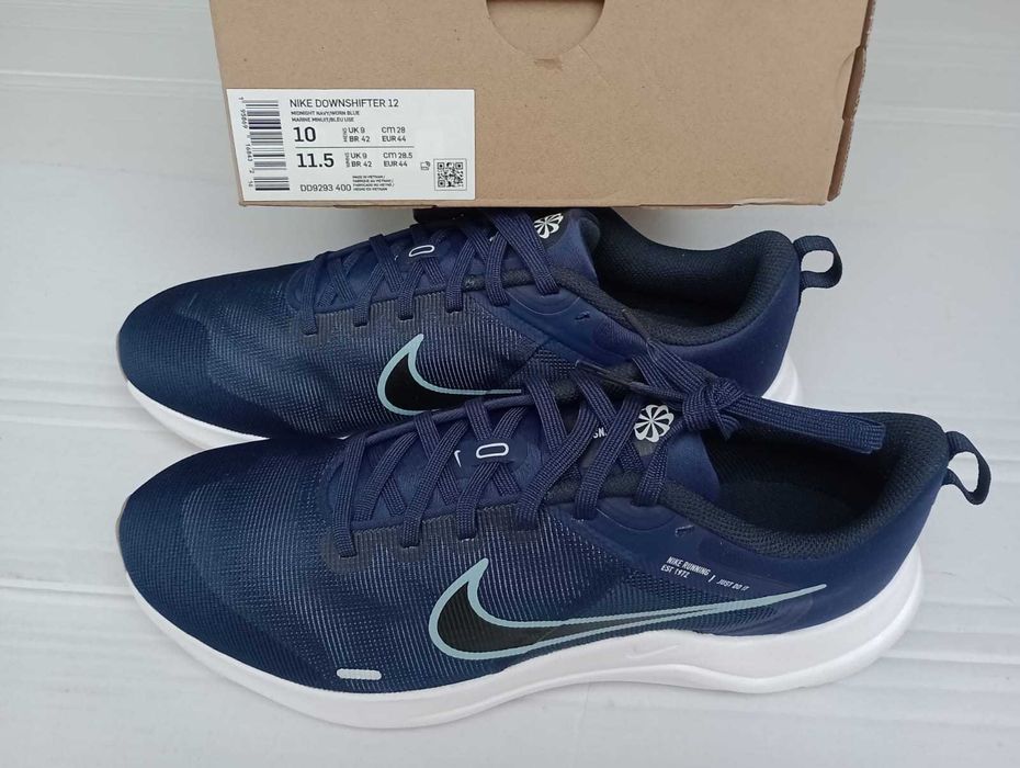 Nowe buty męskie NIKE  DOWNSHIFTER 12 granatowe r 43/44